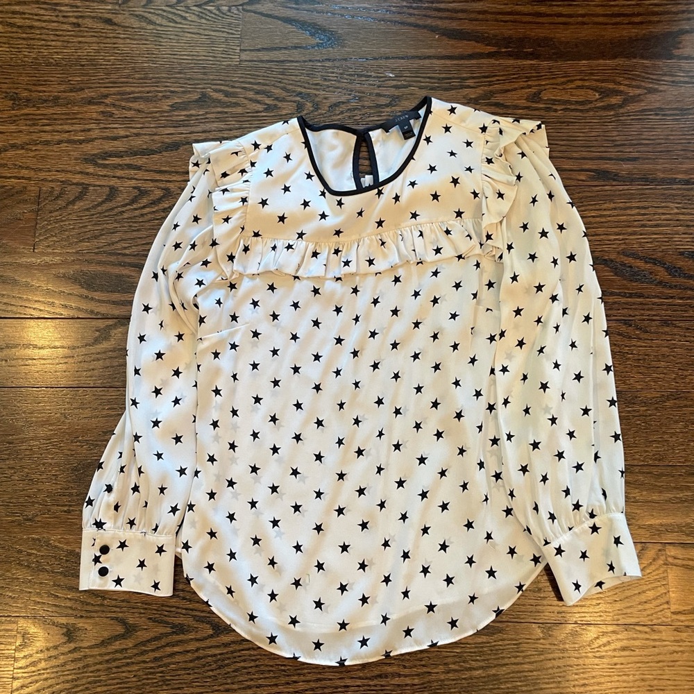 Jcrew silk top